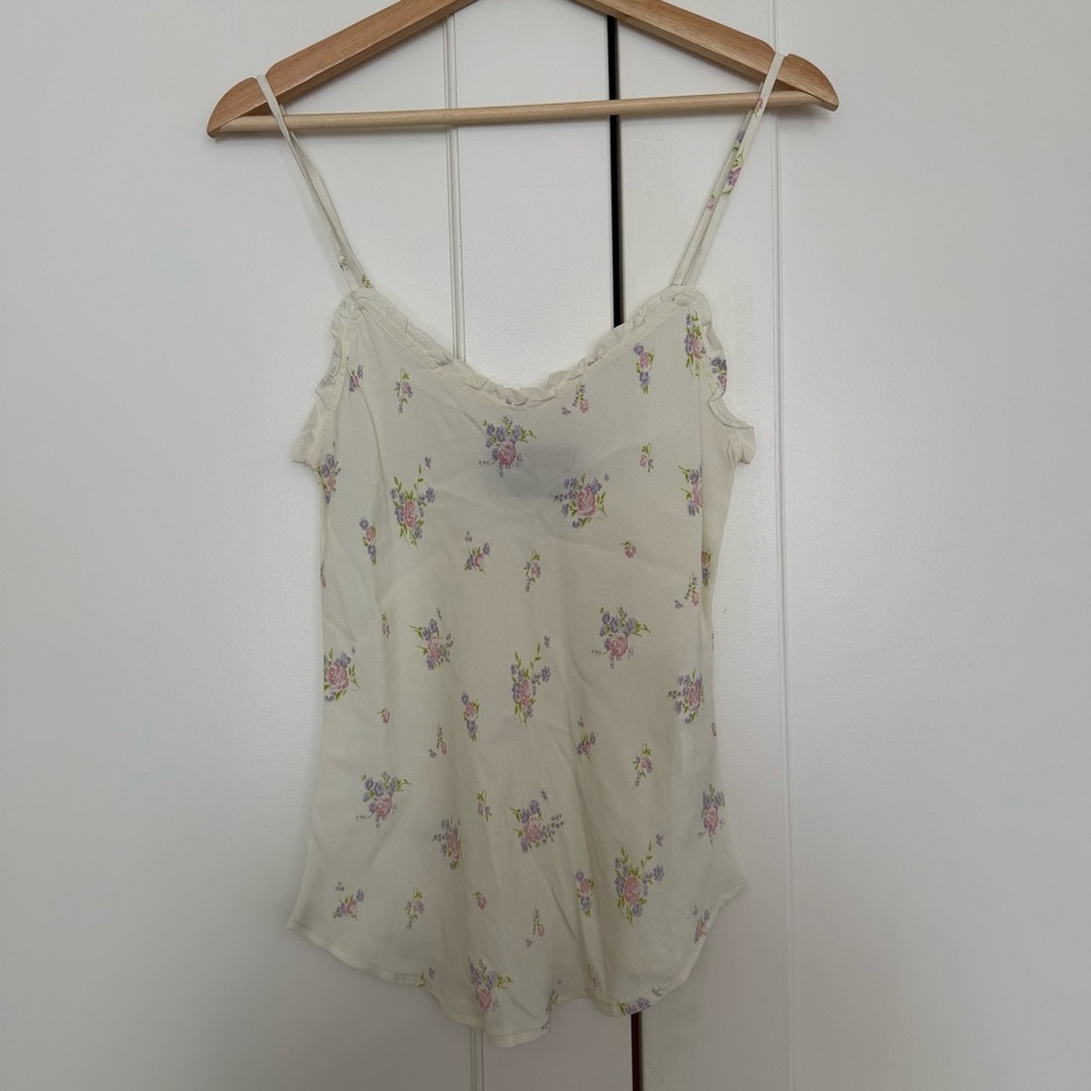 Reformation Fiddle Ruffle Camisole - Picture 3 of 7